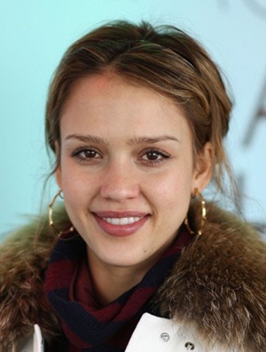 Jessica Alba ilman meikkiä 2