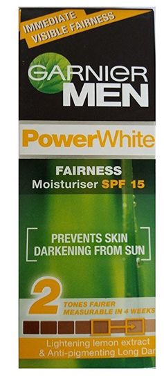 Garnier Miehet Power White Fairness Moisturizer Spf 15