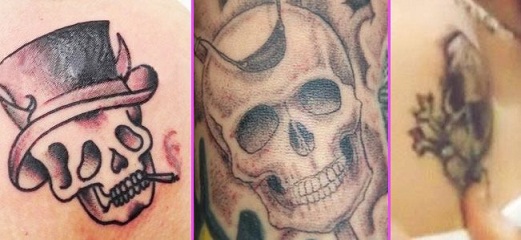 Zayn’s Skull Tattoo Designs