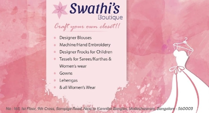 Swathi Boutique Bangalore