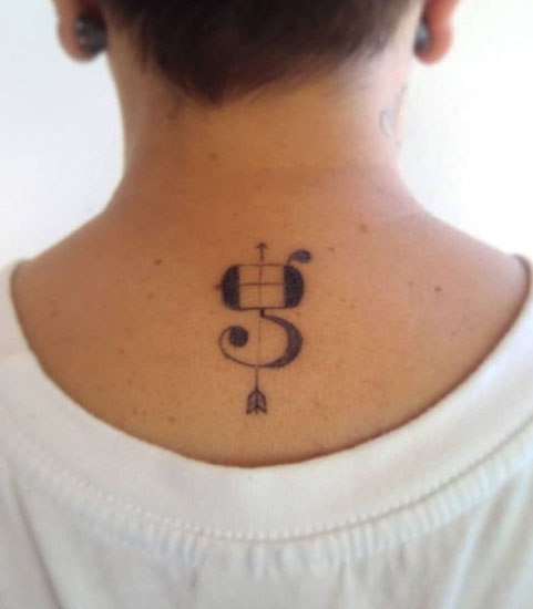 Δελεαστικές Ιδέες για τατουάζ Letter G