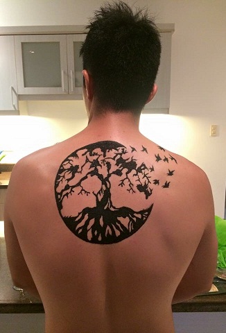 Tietojen puun tatuointi