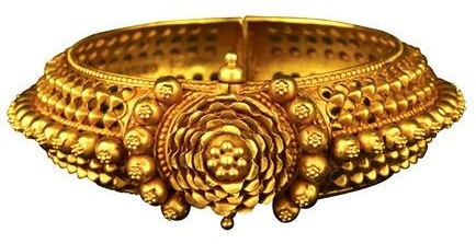 Νότια Ινδικά κοσμήματα αντίκες σε χρυσό