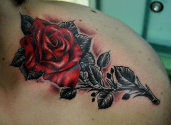 Rose Tattoo Designs 11