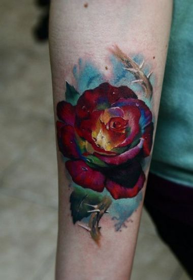 Rose Tattoo Designs 8