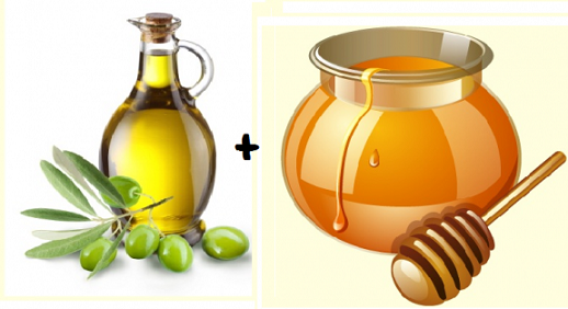 Oliiviöljyn ja hunajan kasvonaamio