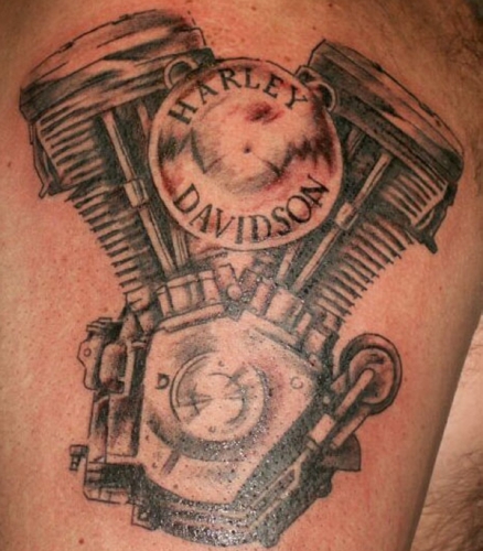 Τατουάζ Harley Davidson 2