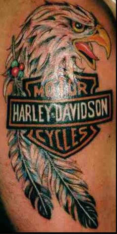 Τατουάζ Harley Davidson 3
