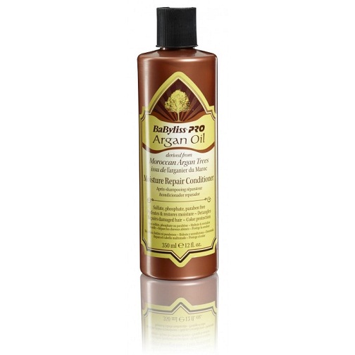 Babyliss Pro arganöljyä kosteuttava korjausshampoo