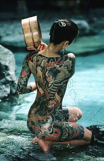 Ασιατικό τατουάζ Σαμουράι
