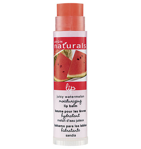 Avon naturals vesimeloni kosteuttava huulirasva