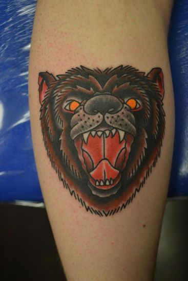 Grizzly Bear Tatuointisuunnittelu