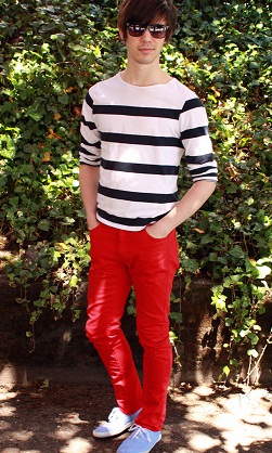 H & amp; M Mens Red Jeans
