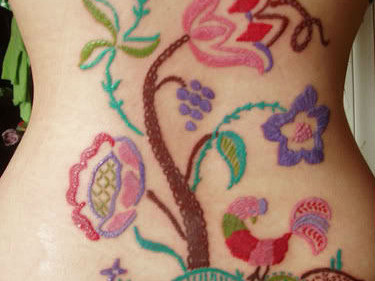 Σχεδιαστής Crochet Flower Tattoos