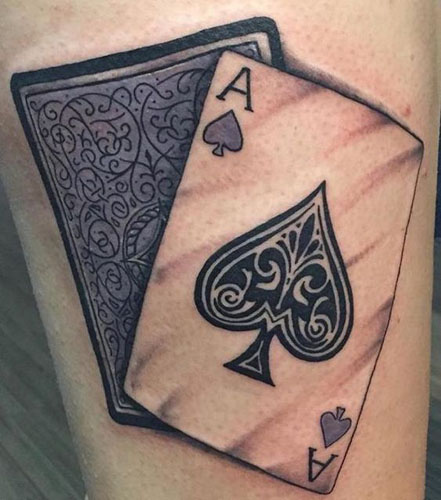 Σχέδια τατουάζ Ace 9