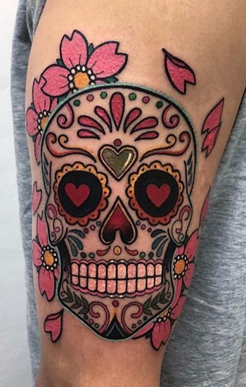 Ροζ σχέδια τατουάζ 2