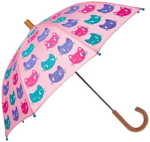 Upeat Kitty -kuviolliset hienot sateenvarjot