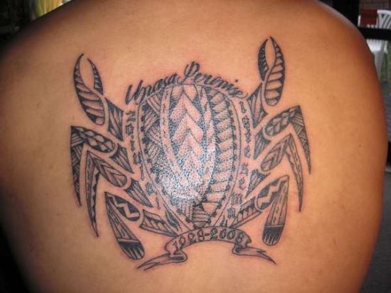 Havaijin rapujen tatuointisuunnittelu