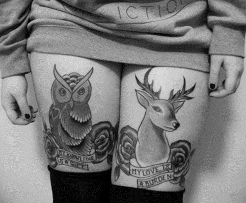 Eläinten reiden tatuoinnit