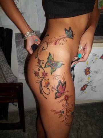 Perhonen reiden tatuoinnit