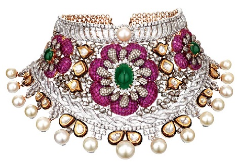 kundan-jewelery-designs-diamond-and-pearl-kundan-jewelery