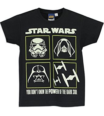 Hehkuva The Dark Star Wars T-paita