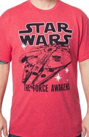 Star Wars Falcon Miesten t-paita