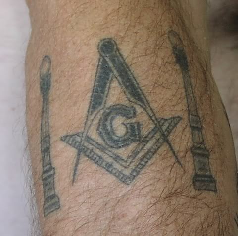 Masonic Symbol Tattoo Design