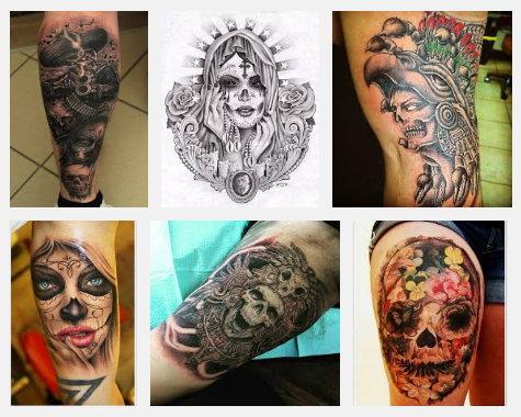 meksikolaisia ​​tatuointimalleja