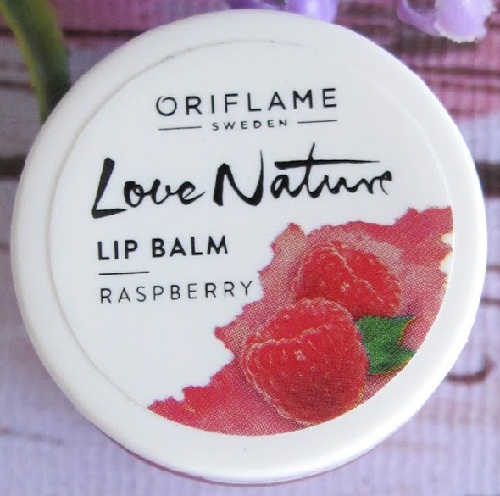 Love Nature Lip Balm Raspberry