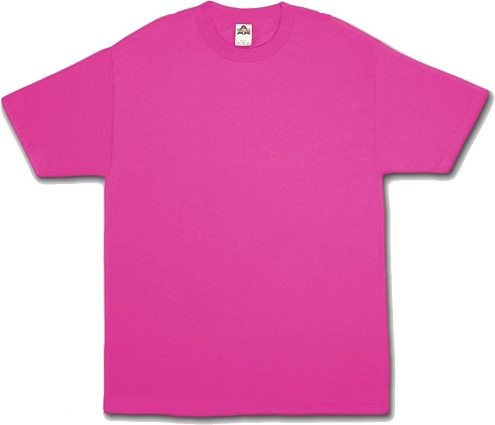 Vaaleanpunaiset T-paidat naisille