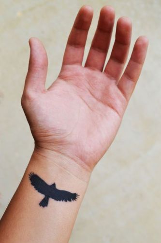 Σχέδιο τατουάζ Eagle Raven