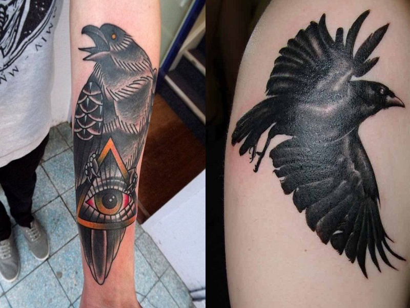 Raven Tattoo mallit