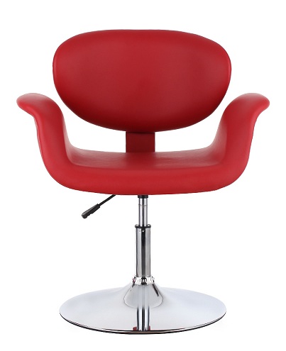 Μοντέρνα καρέκλα κουρέματος με επένδυση μαλλιών