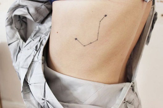 Tattoo Cosmos ja Constellation