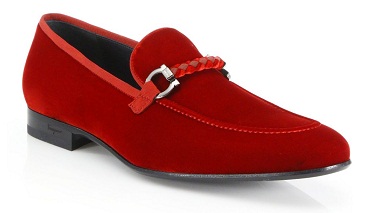 Κόκκινα σχεδιασμένα Loafers