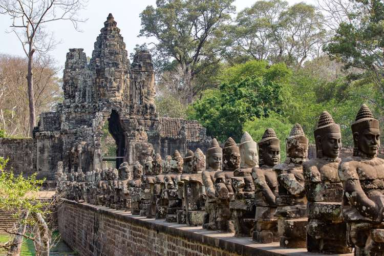 Populära resmål 2019 Angkor Thom -templet