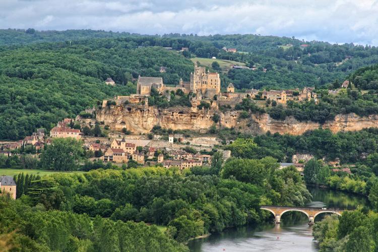 Populära resmål 2019 Dordogne Frankrike