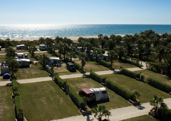 Husbil Camping Las Dunas översikt
