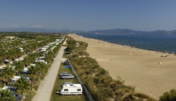 Bästa campingplatser Spanien Las Dunas