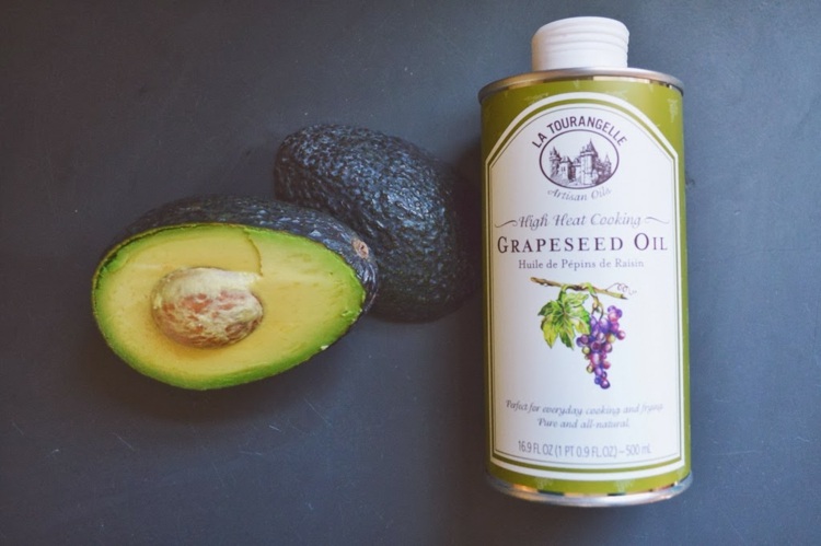 druvfröolja för hud ansiktsmask diy avokado naturlig vegetabilisk olja