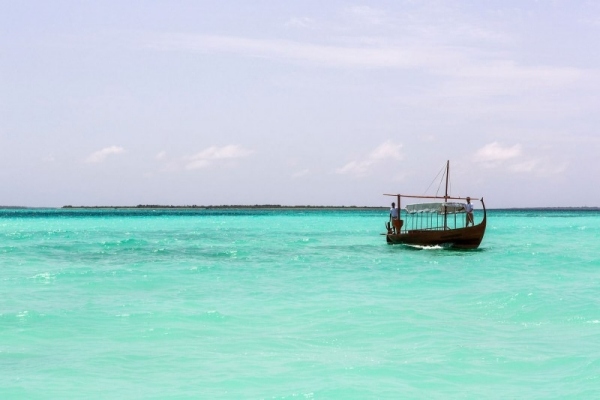 Hotell på Maldiverna Cheval Blanc Randheli -lagunen