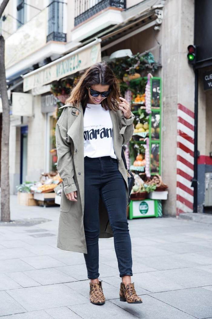 höst-outfit-idéer-trendiga-trench-coat-wide-cut-jeans-midja