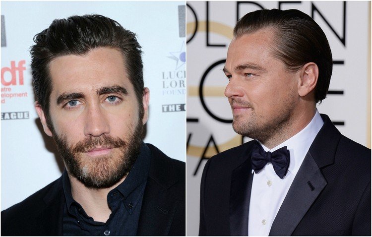 kändis frisyrer snygg look män leonardo dicaprio jake gyllenhaal