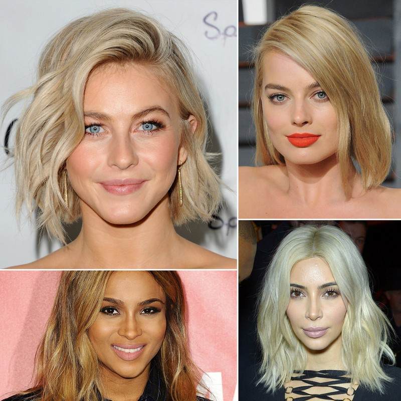 Trendiga frisyrer för sommaren 2015 blond-bob-medellång-Margot-Robbie