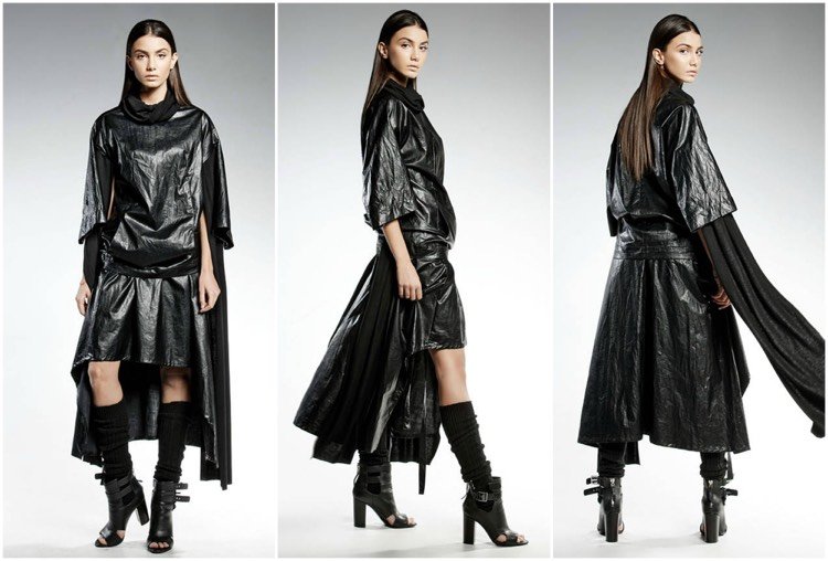 mode-idéer-styling-outfit-mullet-kjol-samurai-look-kvinna