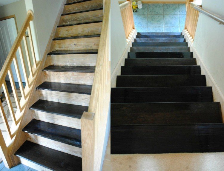 trappor-renovering-målning-idéer-trappor-yta-svart-trä-färger