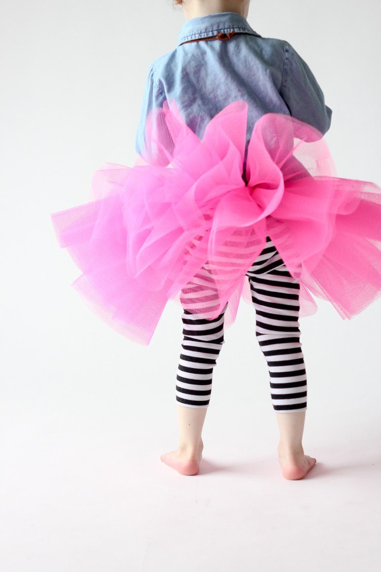 tutu-sy-nybörjare-instruktioner-rosa-leggings-ränder