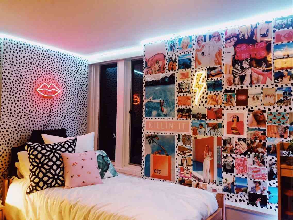 Tumblr rumsinspiration för väggdekorationer