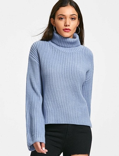 Πουλόβερ Chunky Turtle Neck